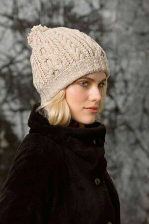 Strickset Mütze Lang Yarns CLASSICO mit Anleitung in garnwelt-Box one size