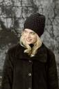 Knitting set Hat  with knitting instructions in garnwelt box