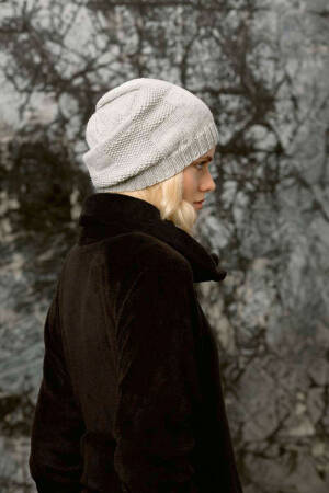 Strickset Mütze Lang Yarns MERINO  mit Anleitung in garnwelt-Box