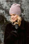 Knitting set Hat MERINO 120 with knitting instructions in garnwelt box in size one size