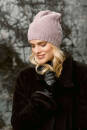 Knitting set Hat MERINO 120 with knitting instructions in garnwelt box in size one size
