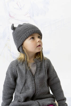 Strickset Mütze Lang Yarns OMEGA mit Anleitung in garnwelt-Box 92