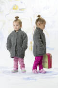 Knitting set Jacket  with knitting instructions in garnwelt box in size 92