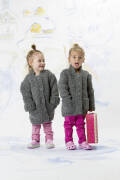 Knitting set Jacket  with knitting instructions in garnwelt box in size 92