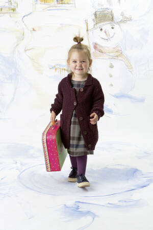 Strickset Jacke Lang Yarns OMEGA+ mit Anleitung in garnwelt-Box 86