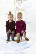 Knitting set Coat with hood  with knitting instructions in garnwelt box in size 86
