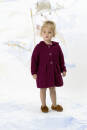 Knitting set Coat with hood  with knitting instructions in garnwelt box in size 86
