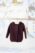 Strickset Jacke mit Kapuze Lang Yarns OMEGA+ mit...