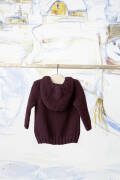 Strickset Jacke mit Kapuze Lang Yarns OMEGA+ mit Anleitung in garnwelt-Box