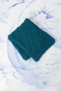 Strickset Decke Lang Yarns ANOUK mit Anleitung in garnwelt-Box ca 90 x 70 cm (approx. 35 1/2 x 27 1/2 inches)