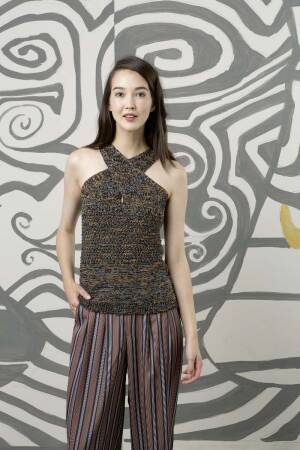 Knitting set Top  with knitting instructions in garnwelt box