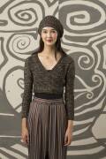 Strickset Wickelbolero Lang Yarns AURORA mit Anleitung in garnwelt-Box S