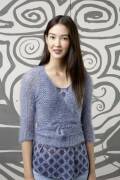 Strickset Wickeljacke Lang Yarns CARA mit Anleitung in garnwelt-Box S