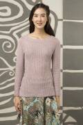 Knitting set Pullover  with knitting instructions in garnwelt box