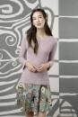 Strickset Pullover Lang Yarns STELLINA PAILLETTES mit Anleitung in garnwelt-Box S