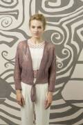 Strickset Jäckchen Lang Yarns MOHAIR LUXE PAILLETTES mit Anleitung in garnwelt-Box