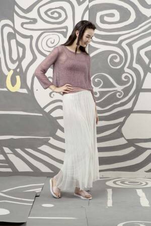 Strickset Pullover Lang Yarns MOHAIR LUXE PAILLETTES mit Anleitung in garnwelt-Box S