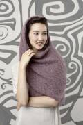 Strickset Stola (Bolero) Lang Yarns MOHAIR LUXE PAILLETTES mit Anleitung in garnwelt-Box