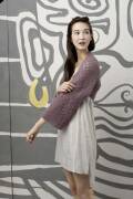 Strickset Stola (Bolero) Lang Yarns MOHAIR LUXE PAILLETTES mit Anleitung in garnwelt-Box S-M