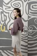 Strickset Stola (Bolero) Lang Yarns MOHAIR LUXE PAILLETTES mit Anleitung in garnwelt-Box S-M