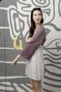 Strickset Stola (Bolero) Lang Yarns MOHAIR LUXE PAILLETTES mit Anleitung in garnwelt-Box S-M