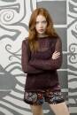 Strickset Pullover Lang Yarns MOHAIR LUXE PAILLETTES / MOHAIR LUXE mit Anleitung in garnwelt-Box S