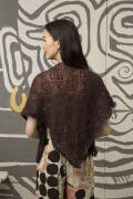 Strickset Dreiecktuch Lang Yarns MOHAIR LUXE PAILLETTES mit Anleitung in garnwelt-Box ca 130 x 62 cm