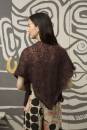 Strickset Dreiecktuch Lang Yarns MOHAIR LUXE PAILLETTES mit Anleitung in garnwelt-Box ca 130 x 62 cm
