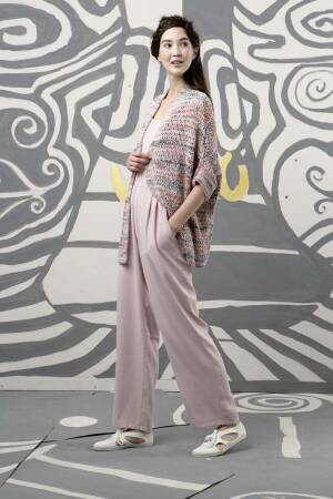 Strickset Jacke Lang Yarns RIVA mit Anleitung in garnwelt-Box S-M
