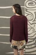 Knitting set Jacket  with knitting instructions in garnwelt box in size L