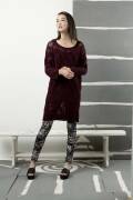 Strickset Oversize Kleid Lang Yarns LINO mit Anleitung in garnwelt-Box S-M