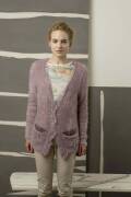 Strickset Jacke Lang Yarns CARA mit Anleitung in garnwelt-Box S