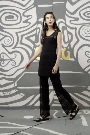 Strickset Hose Lang Yarns FILO / MOHAIR LUXE mit Anleitung in garnwelt-Box