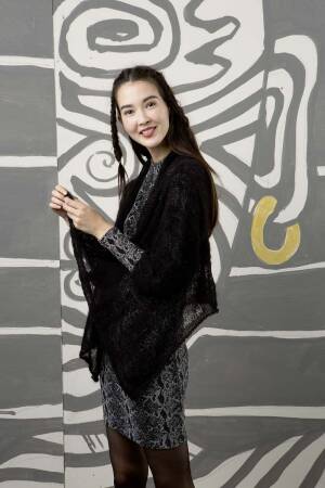 Strickset Jacke Lang Yarns FILO / MOHAIR LUXE mit Anleitung in garnwelt-Box S