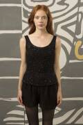 Strickset Top Lang Yarns STELLINA PAILLETTES mit Anleitung in garnwelt-Box