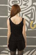 Strickset Top Lang Yarns STELLINA PAILLETTES mit Anleitung in garnwelt-Box S
