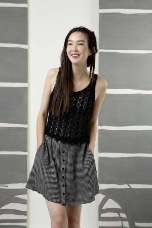 Strickset Top Lang Yarns STELLINA mit Anleitung in garnwelt-Box S