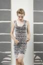 Strickset Kleid Lang Yarns GAMMA mit Anleitung in garnwelt-Box S