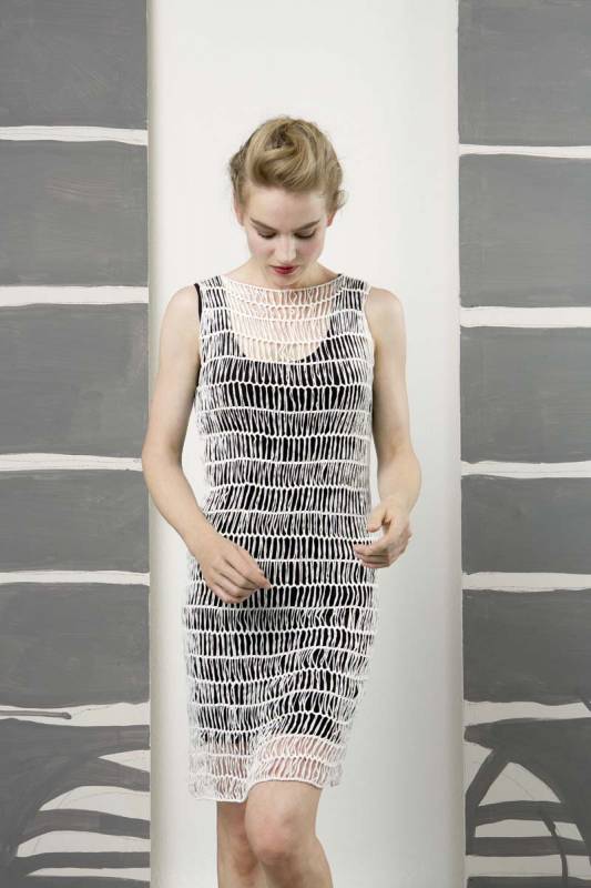 Strickset Kleid  mit Anleitung in garnwelt-Box in Gre M