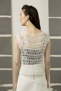 Knitting set Top  with knitting instructions in garnwelt box in size S