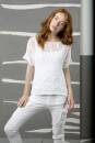 Knitting set Pullover BABY COTTON with knitting instructions in garnwelt box in size S