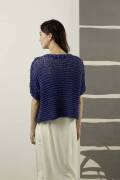 Strickset Kurzarmpullover Lang Yarns GRANDE mit Anleitung in garnwelt-Box S