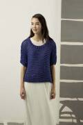 Strickset Kurzarmpullover Lang Yarns GRANDE mit Anleitung in garnwelt-Box S