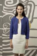 Strickset Kurze Jacke Lang Yarns GRANDE mit Anleitung in garnwelt-Box S