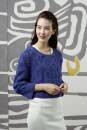 Strickset Kurze Jacke Lang Yarns GRANDE mit Anleitung in garnwelt-Box