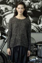 Knitting set Loose sweater  with knitting instructions in garnwelt box