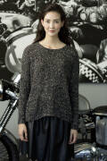 Strickset Weiter Pullover Lang Yarns CORSO mit Anleitung in garnwelt-Box S-M
