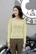 Strickset Pullover Lang Yarns SOL METALLIC mit Anleitung in garnwelt-Box