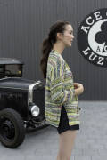 Strickset Jacke Lang Yarns CLOWN mit Anleitung in garnwelt-Box S