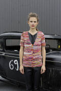 Strickset Kurzarmjacke Lang Yarns CLOWN mit Anleitung in garnwelt-Box